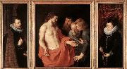 RUBENS, Pieter Pauwel The Incredulity of St Thomas oil painting on canvas